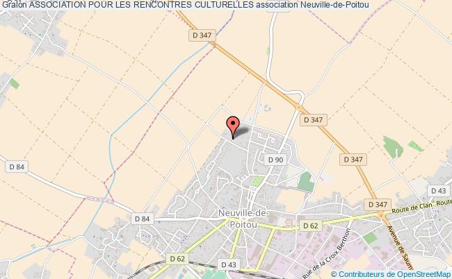 plan association Association Pour Les Rencontres Culturelles Neuville-de-Poitou