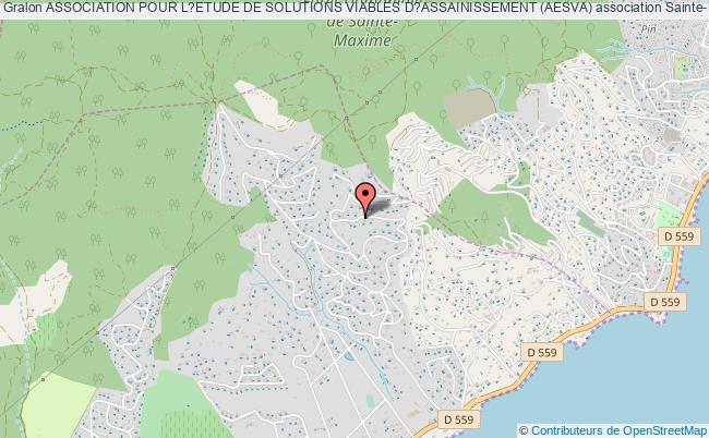 plan association Association Pour L?etude De Solutions Viables D?assainissement (aesva) Sainte-Maxime