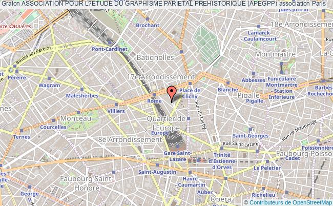 plan association Association Pour L?etude Du Graphisme Parietal Prehistorique (apegpp) Paris