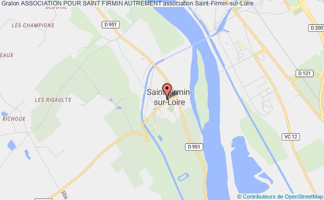plan association Association Pour Saint Firmin Autrement Saint-Firmin-sur-Loire