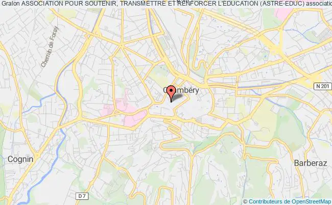 plan association Association Pour Soutenir, Transmettre Et Renforcer L'education (astre-educ) Chambéry