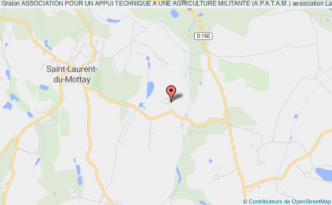 plan association Association Pour Un Appui Technique A Une Agriculture Militante (a.p.a.t.a.m.) Mauges-sur-Loire