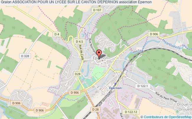 plan association Association Pour Un LycÉe Sur Le Canton D'epernon Épernon