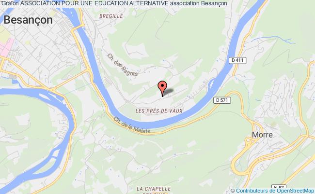 plan association Association Pour Une Education Alternative Besançon