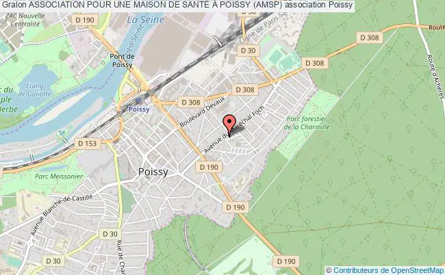 plan association Association Pour Une Maison De SantÉ À Poissy (amsp) Poissy