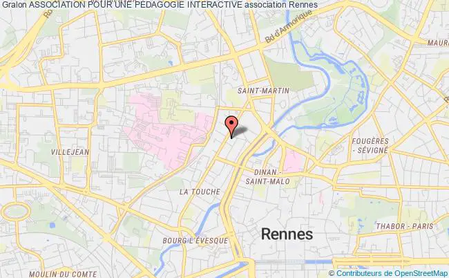 plan association Association Pour Une PÉdagogie Interactive Rennes