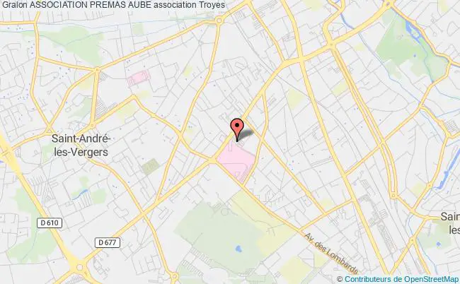 plan association Association Premas Aube Troyes