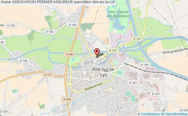 plan association Association Premier Assureur Aire-sur-la-Lys