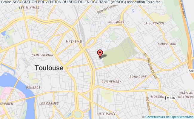 plan association Association Prevention Du Suicide En Occitanie (apsoc) Toulouse