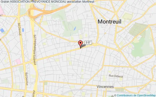 plan association Association Prevoyance Monceau Montreuil