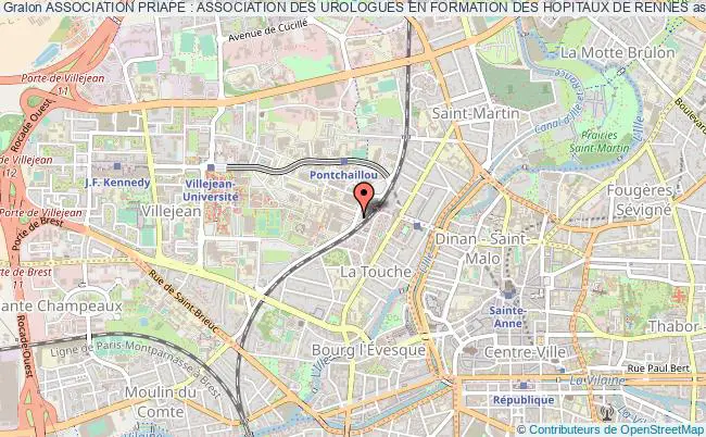 plan association Association Priape : Association Des Urologues En Formation Des Hopitaux De Rennes Rennes