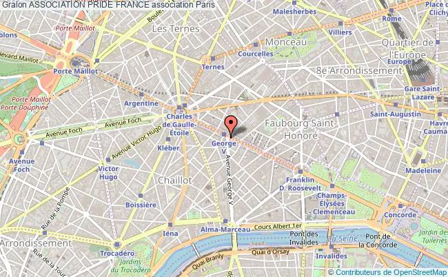 plan association Association Pride France Paris