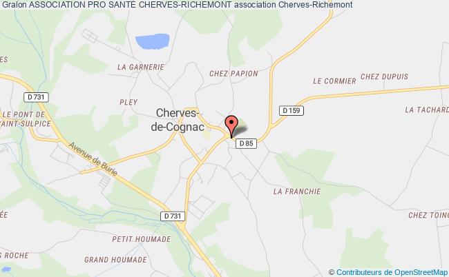 plan association Association Pro SantÉ Cherves-richemont Cherves-Richemont