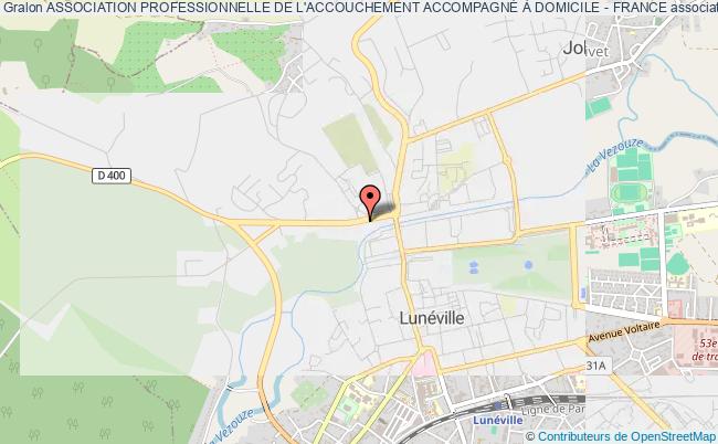 ASSOCIATION PROFESSIONNELLE DE L'ACCOUCHEMENT ACCOMPAGNÉ À DOMICILE - FRANCE
