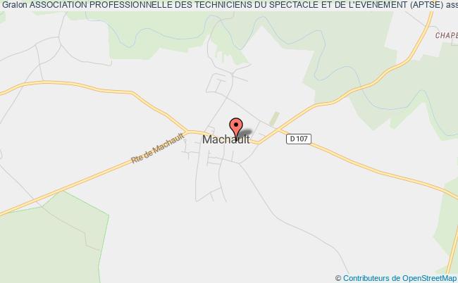plan association Association Professionnelle Des Techniciens Du Spectacle Et De L'evenement (aptse) Machault