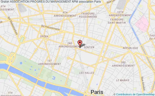 plan association Association Progres Du Management Apm Paris