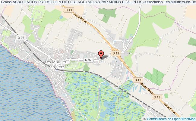 ASSOCIATION PROMOTION DIFFÉRENCE (MOINS PAR MOINS ÉGAL PLUS)