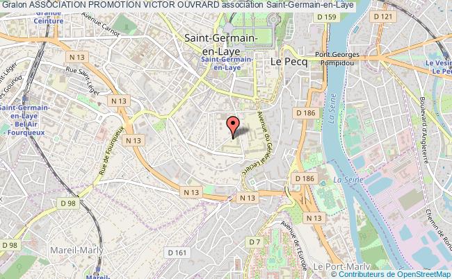 plan association Association Promotion Victor Ouvrard Saint-Germain-en-Laye