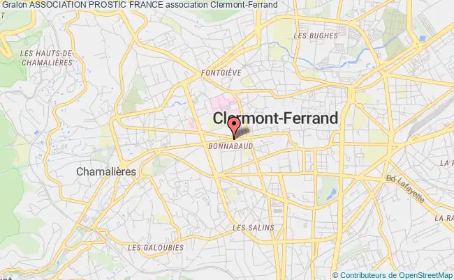 plan association Association Prostic France Clermont-Ferrand