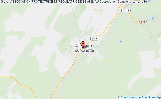 plan association Association Protectrice Et RÉgulatrice Des Animaux Dampierre-sur-Linotte