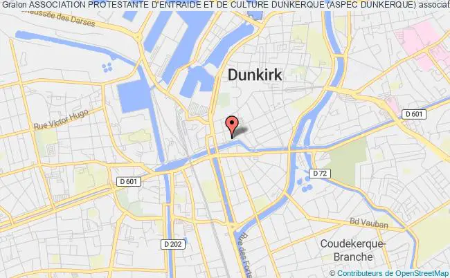 plan association Association Protestante D'entraide Et De Culture Dunkerque (aspec Dunkerque) Dunkerque