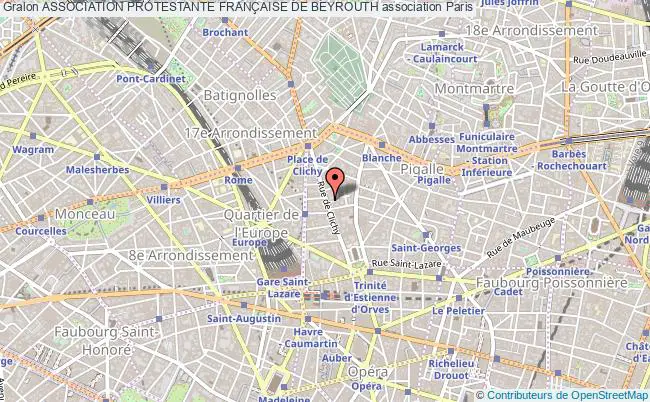 plan association Association Protestante FranÇaise De Beyrouth Paris