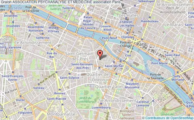 plan association Association Psychanalyse Et Medecine Paris