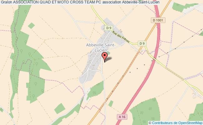 plan association Association Quad Et Moto Cross Team Pc Abbeville-Saint-Lucien