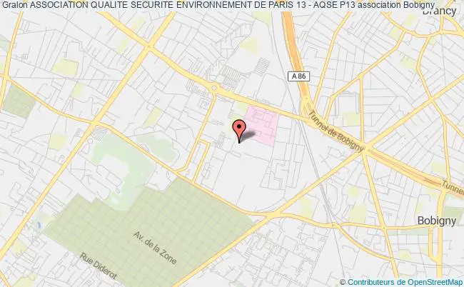 ASSOCIATION QUALITE SECURITE ENVIRONNEMENT DE PARIS 13 - AQSE P13