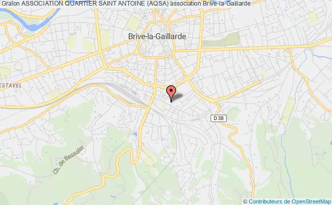 plan association Association Quartier Saint Antoine (aqsa) Brive-la-Gaillarde