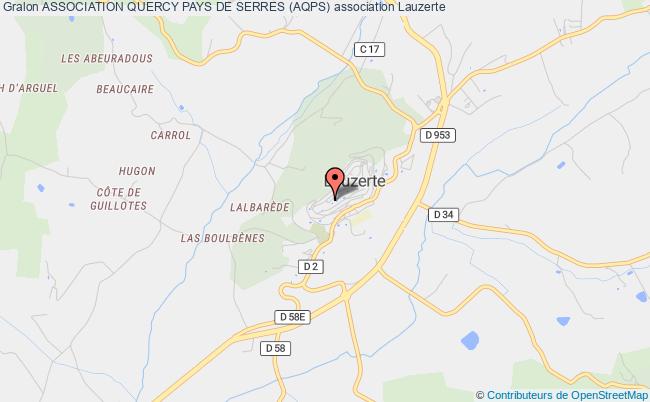 plan association Association Quercy Pays De Serres (aqps) Lauzerte