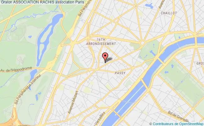 plan association Association Rachis Paris