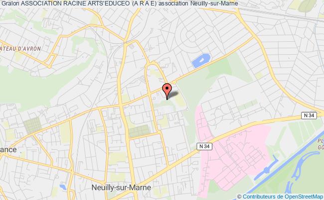 plan association Association Racine Arts'educeo (a R A E) Neuilly-sur-Marne