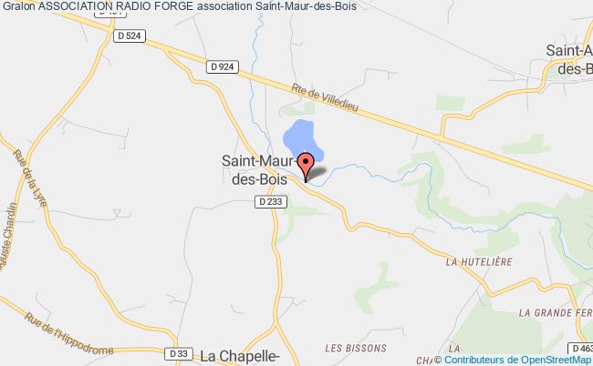 plan association Association Radio Forge Saint-Maur-des-Bois