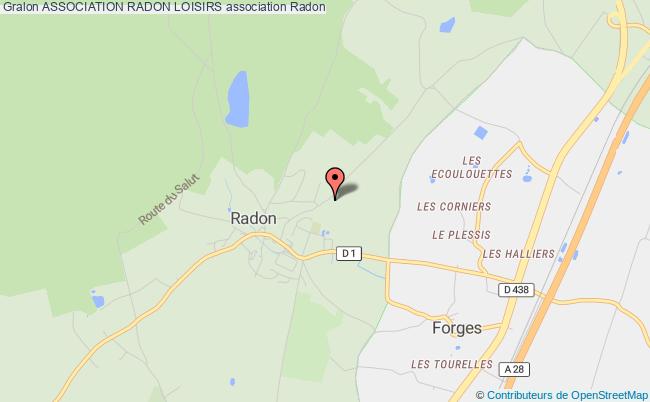 plan association Association Radon Loisirs Radon