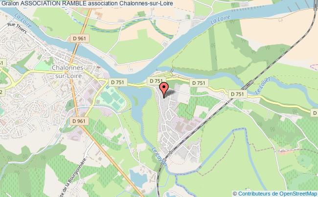 plan association Association Ramble Chalonnes-sur-Loire