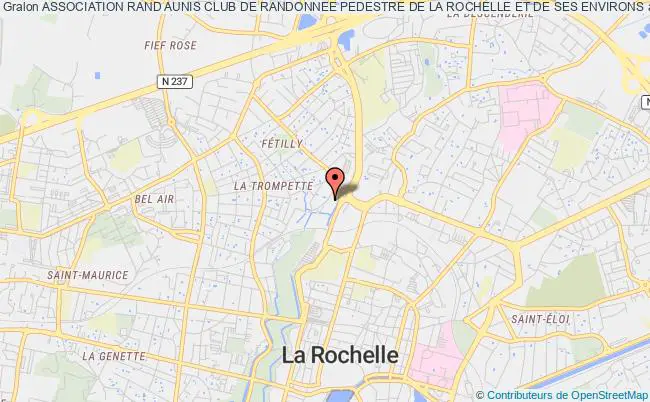 plan association Association Rand Aunis Club De Randonnee Pedestre De La Rochelle Et De Ses Environs La Rochelle