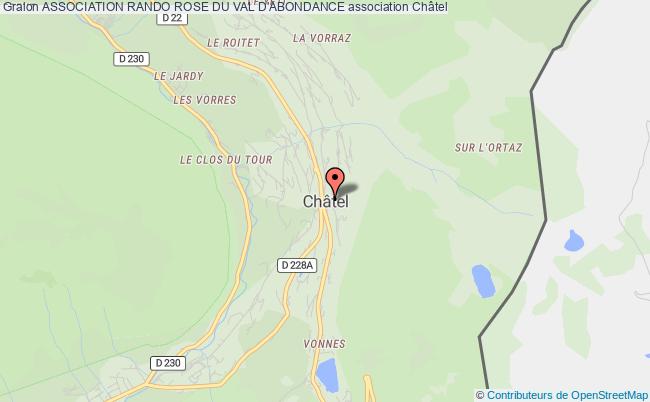 ASSOCIATION RANDO ROSE DU VAL D'ABONDANCE