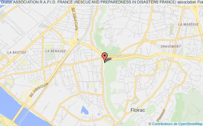 plan association Association R.a.p.i.d. France (rescue And Preparedness In Disasters France) Floirac