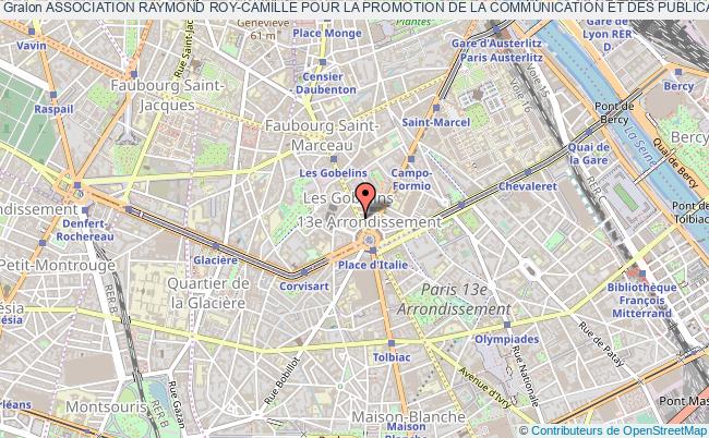 plan association Association Raymond Roy-camille Pour La Promotion De La Communication Et Des Publications OrthopÉdiques (arco) Paris
