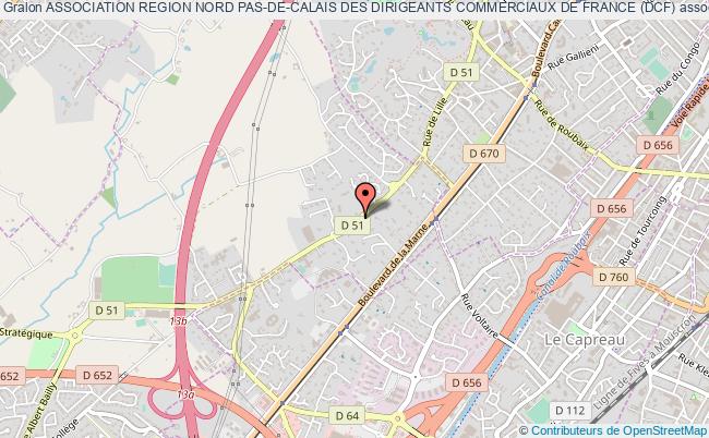 ASSOCIATION REGION NORD PAS-DE-CALAIS DES DIRIGEANTS COMMERCIAUX DE FRANCE (DCF)