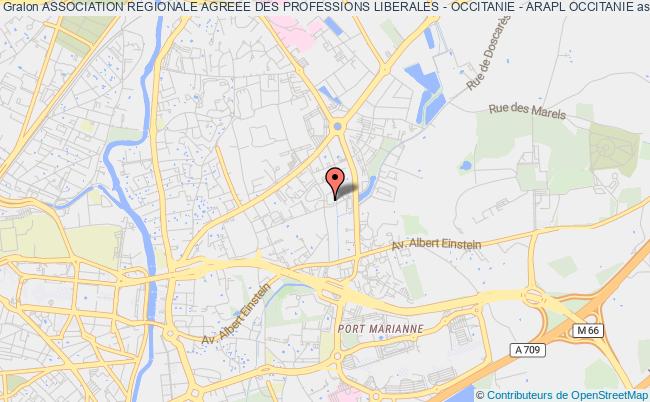 plan association Association Regionale Agreee Des Professions Liberales - Occitanie - Arapl Occitanie Montpellier