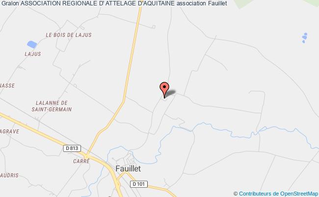 plan association Association Regionale D' Attelage D'aquitaine Fauillet