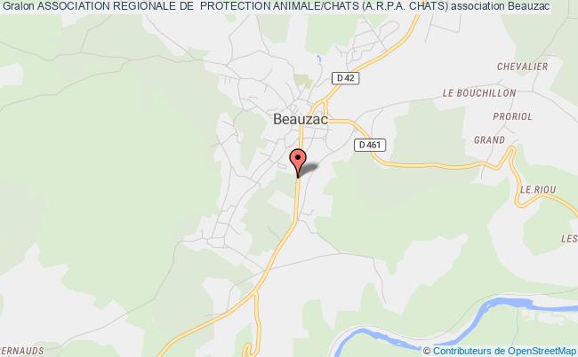 plan association Association Regionale De  Protection Animale/chats (a.r.p.a. Chats) Beauzac