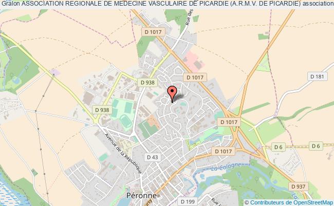 plan association Association Regionale De Medecine Vasculaire De Picardie (a.r.m.v. De Picardie) Péronne