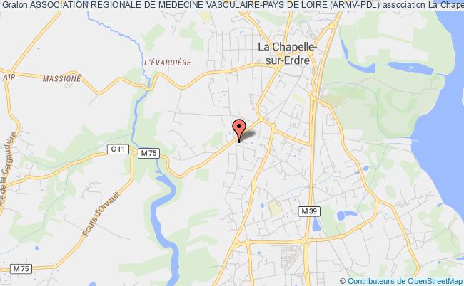 plan association Association Regionale De Medecine Vasculaire-pays De Loire (armv-pdl) La Chapelle-sur-Erdre