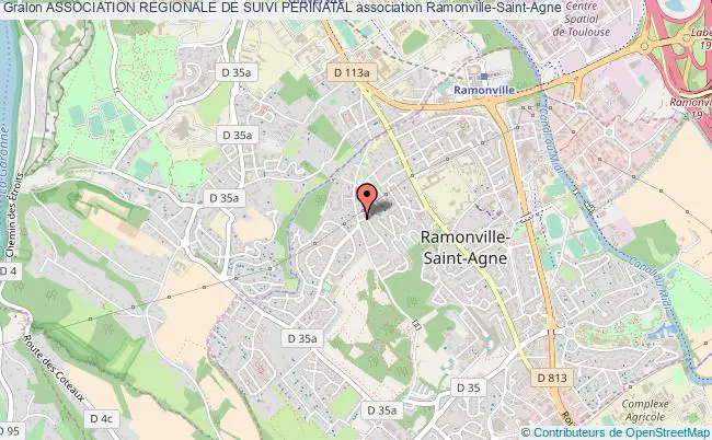 plan association Association Regionale De Suivi Perinatal Ramonville-Saint-Agne