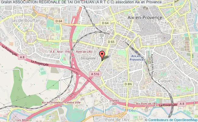 plan association Association Regionale De Tai Chi Chuan (a R T C C) Aix-en-Provence
