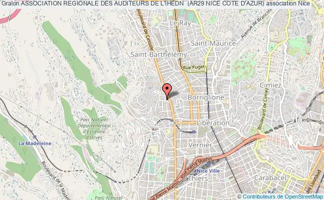 ASSOCIATION REGIONALE DES AUDITEURS DE L'IHEDN  (AR29 NICE COTE D'AZUR)