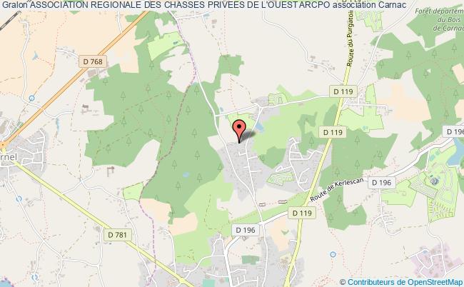 ASSOCIATION REGIONALE DES CHASSES PRIVEES DE L'OUEST ARCPO